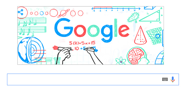 Google, Öğretmenler Günü için Doodle Yaptı Google, Öğretmenler Günü için Doodle Yaptı